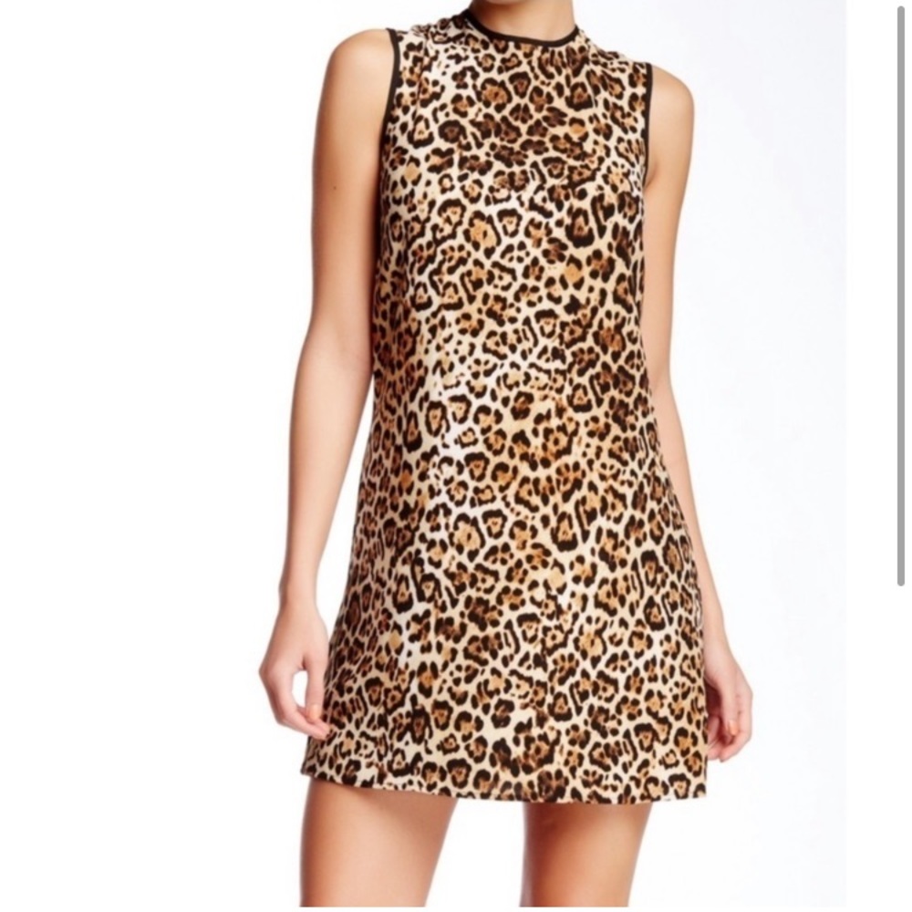 WAYF Leopard Dress